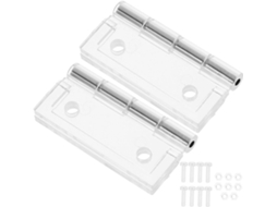 De Acrílico Dobrável (2 Peças) Para Montagem Em Portas Armário