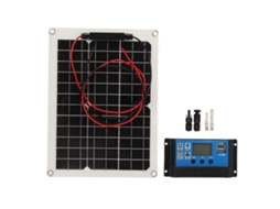 Kit Carregador de Painel Solar de 15W (À prova d'água IP67, Alta Compatibilidade)