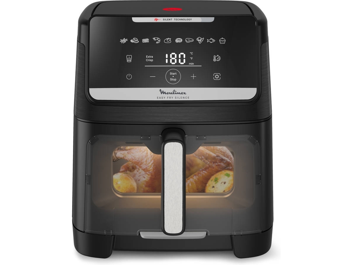 Fritadeira sem Óleo MOULINEX Easy Fry Silence XXL Vision EZ8468F0 (Outlet Grade A - 7 L - 1700 W)