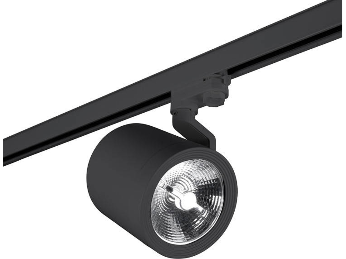 Ledsc4 Action - Foco 124x148x225mm, Alumínio, Cor Preto, Led 15w