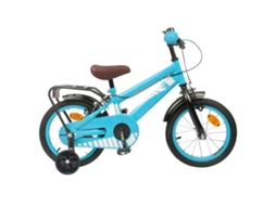 Vidaxl Bicicleta Infantil 12 Polegadas Para 2-4 Anos Azul-claro