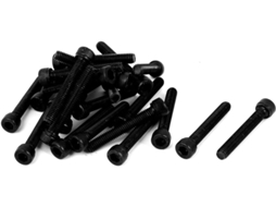 Parafusos de Cabeça Sextavada com Rosca Completa M6x 40mm da Sourcingmap, Pac. 25 Unid CHABERLU
