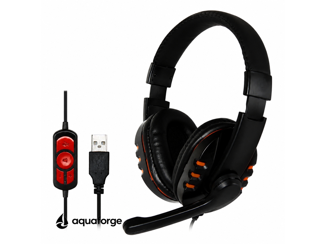 Headset Gaming Com Microfone Led Som Estéreo