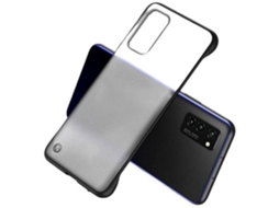 Capa Oneplus 8T Invisible Bumper Transparente e Preto