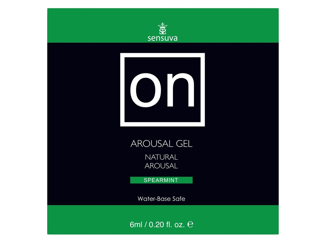 Gel Estimulante Sensuva 6 Ml Menta Verde
