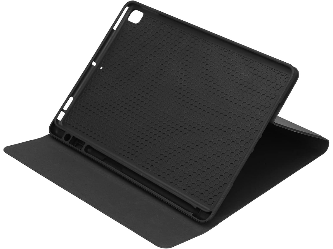 Capa Protetora Para Tablet Ios Em Couro Pu (preta)