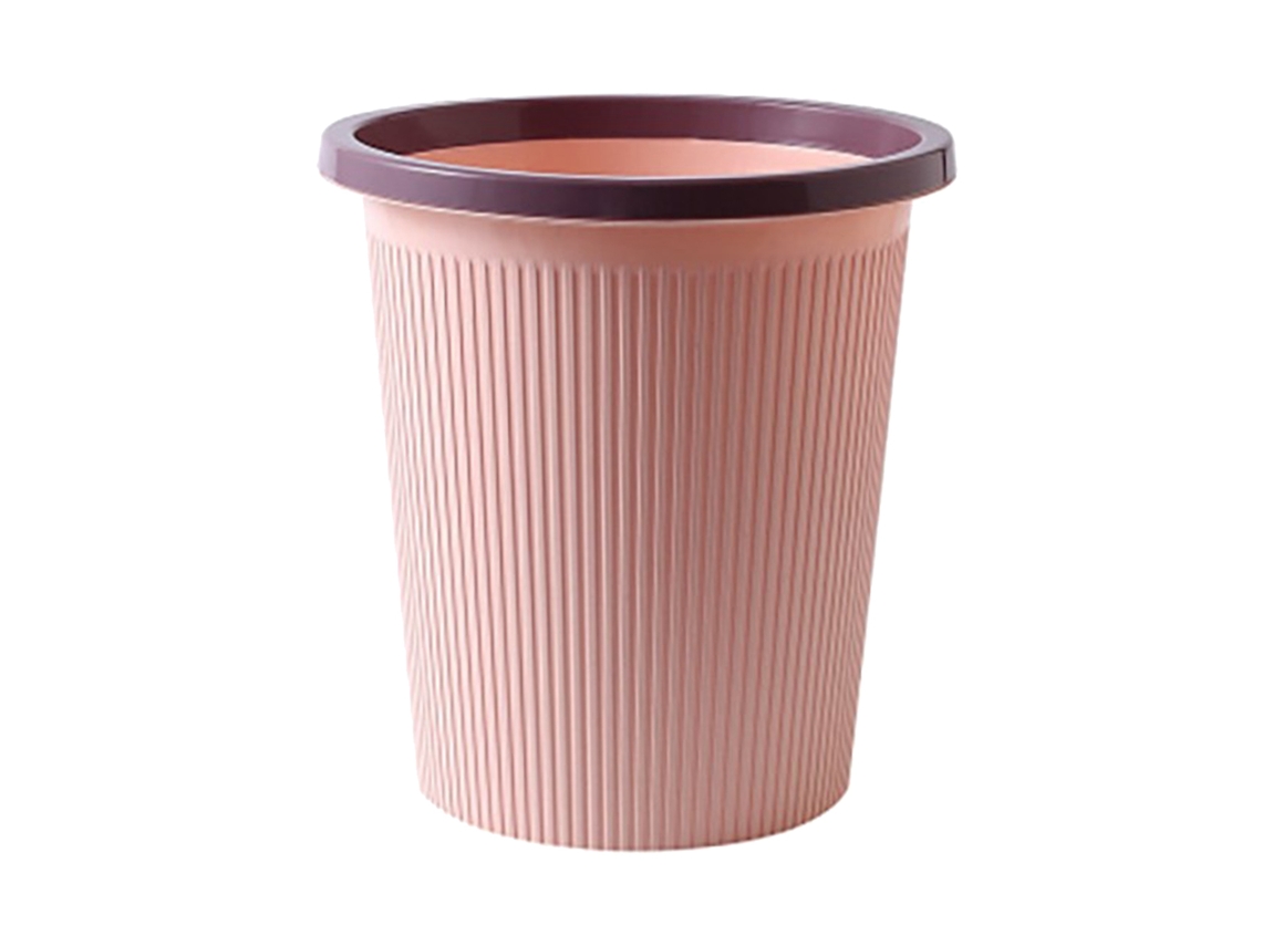 Lixeira de Plástico Rosa Pequena S/MARCA