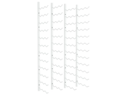 Wine Rack, Wine Racks Vidaxl Branco Ferro (n/a)