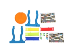 Mali brinquedo de Pista de Carros Diy para Crianças Montagem Educativa Jogo com Carros