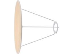 Difusor de Tecido Redondo com 25 Cm de Diâmetro, Antirreflexo e À Prova de Poeira, para Abajur. SFUSHOS