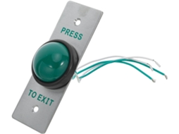 Botão De Controle Porta Com Função Reinicialização Automática E Tecnologia Detecção Precisão Em Aço Inoxidável