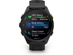 Smartwatch GARMIN Forerunner 70  (1.3'' -  Bluetooth -Autonomia: Até 13 dias - Preto)