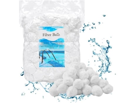 YAOBLUESEA 1400g Bolas de filtro Aqualoon para filtro de areia, para filtros de piscina YAOBLUESEA