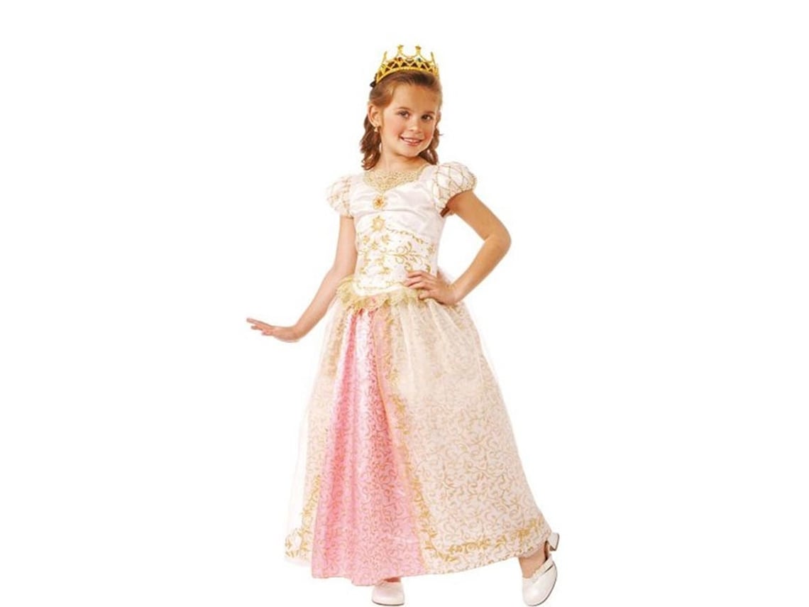 Fato de fada princesa com tiara para menina