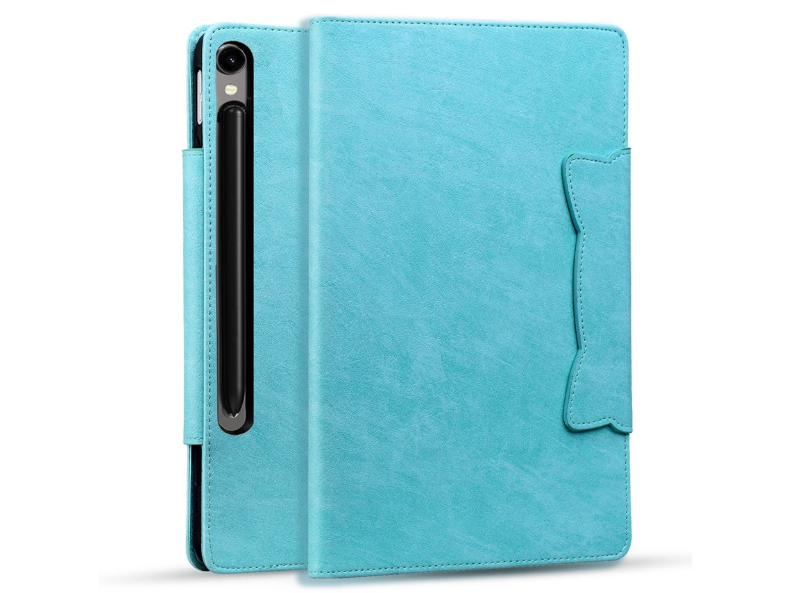 Elysve Capa Telemóvel 11 Polegadas, Com Design De Compartimento Para Cartões Azul Celeste (sm X510)