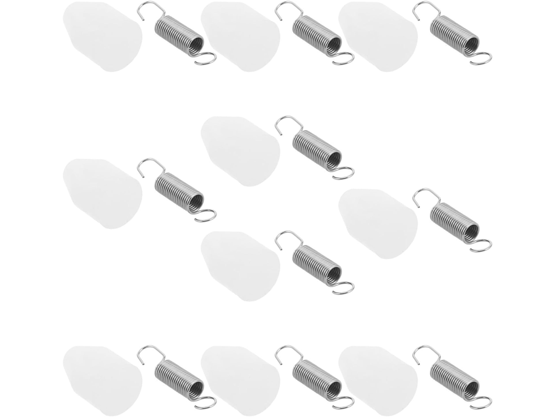 Rolhas De Mola Compatíveis E Duráveis Da Healvian, Conjunto Com 10 Unidades, Para Funis Dispensadores De Xarope Aço