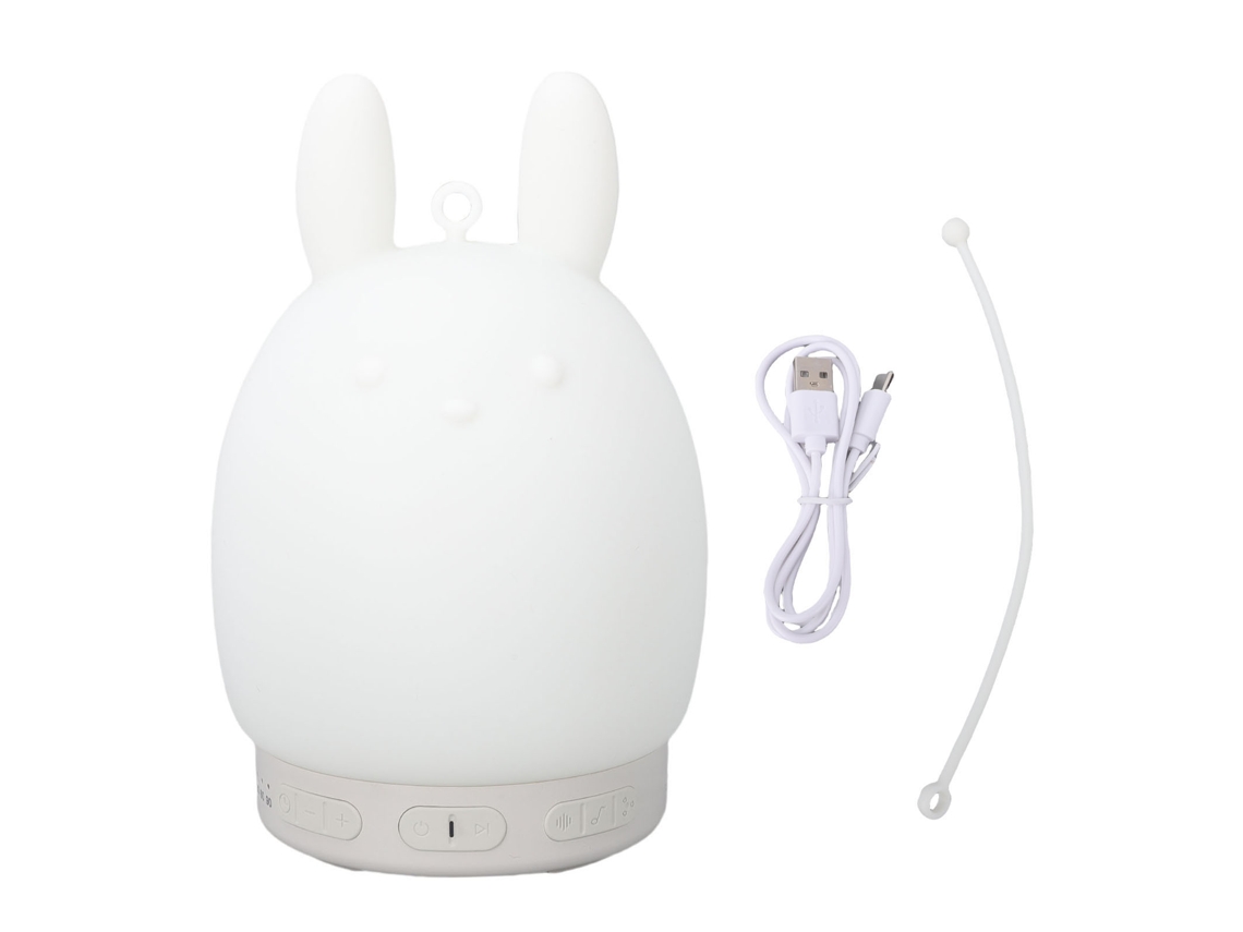 Caixa de Som Bluetooth com Luz Noturna EOOCOO (auxílio ao sono)