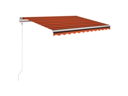Retractable Awning, Retractable Awnings Vidaxl Multicolor Alumínio (350 X 250 Cm)