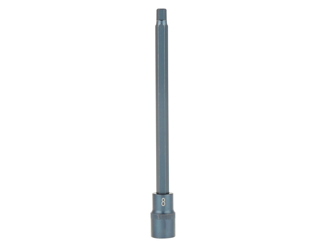 Adaptador de soquete hexagonal para parafuso elétrico 1/2 200mm H8 S/MARCA