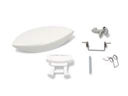 Puxador da Porta Branco Ardo 651027704 para Máquina de Lavar Roupa Dhl025ad