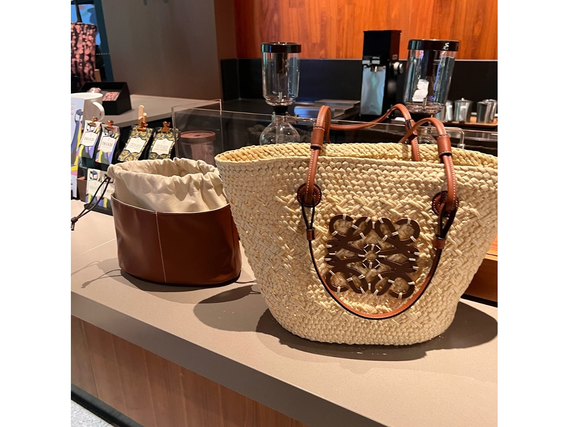 Bolsa de Palha Feminina, Estilo Retrô, Grande Capacidade AQUAFORGE