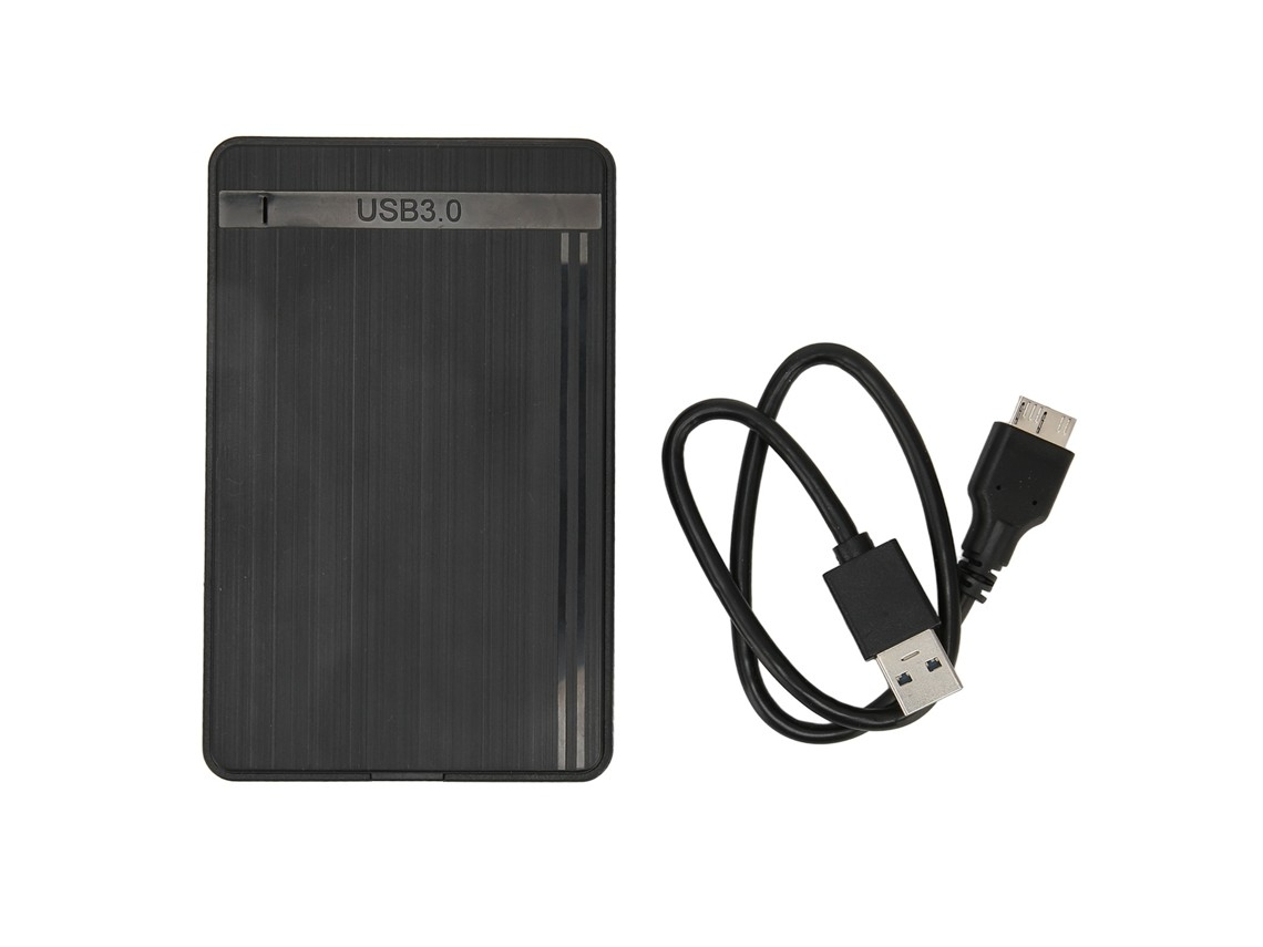 Gabinete Externo Plug‑and‑play Ssd Sata 2,5 Polegadas Até 1000gb, Plástico Abs Resistente, Notebooks E Desktops.