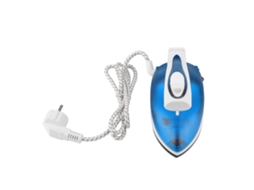Ferro De Viagem Laxiscreed A Vapor Compacto, Azul, 220-240v, Tomada Ue