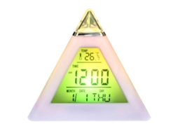 Relógio Digital Led Com Alarme De Bateria Para Quarto Infantil Com Calendário
