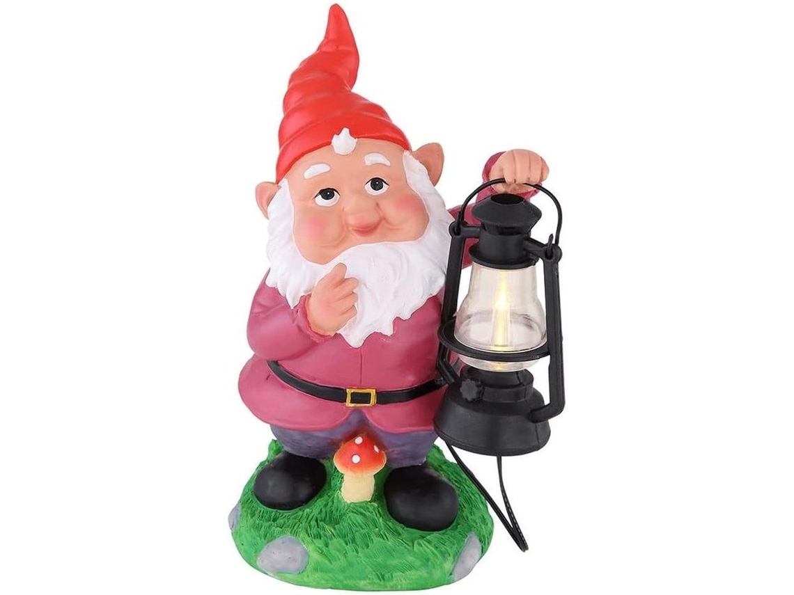 Tuinkabouter Led-zonnelamp - Tuinverlichting Lamp Met Zonnesensor