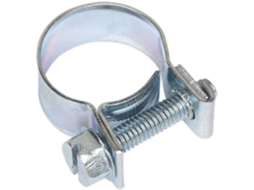Mini Abraçadeira De Mangueira - Pacote Com 20 Unidades - Prata, 14-16 Mm