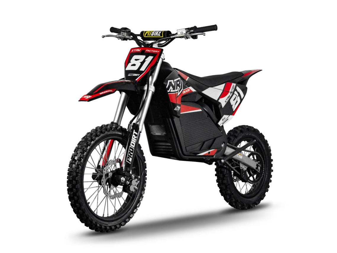 Moto De Motocross Elétrica Nrj 5000w - 72v30ah - 17/18