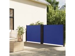 Vidaxl Toldo Lateral Retrátil 140x1000 Cm Azul