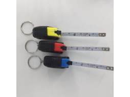 Conjunto De 3 Mini Fitas Métricas Em Rolo De Plástico Abs Aquaforge (1m)