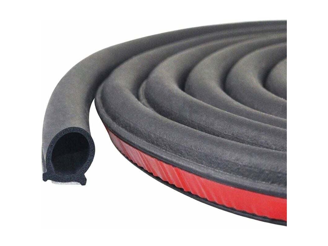 Lurelia Borracha Vedante Para Automóvel Epdm 18 M Preto Impermeável Redução De Ruído Anti-poeira
