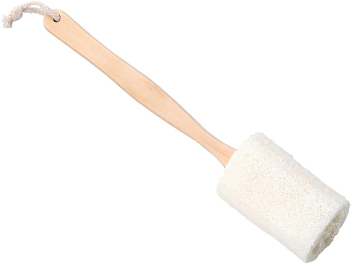 Lurelia Pack De 2 Buchas Vegetais De Banho, Bucha Vegetal, Cabo Longo E Com Argola