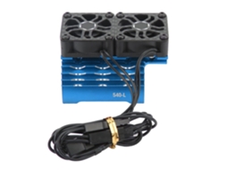 Dissipador SFUSHOS, de calor, com duas ventoinhas, para RC