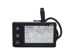 Display Lcd Laxiscreed Para Bicicleta Elétrica Com Visor Fácil De Ler E Interface Intuitiva