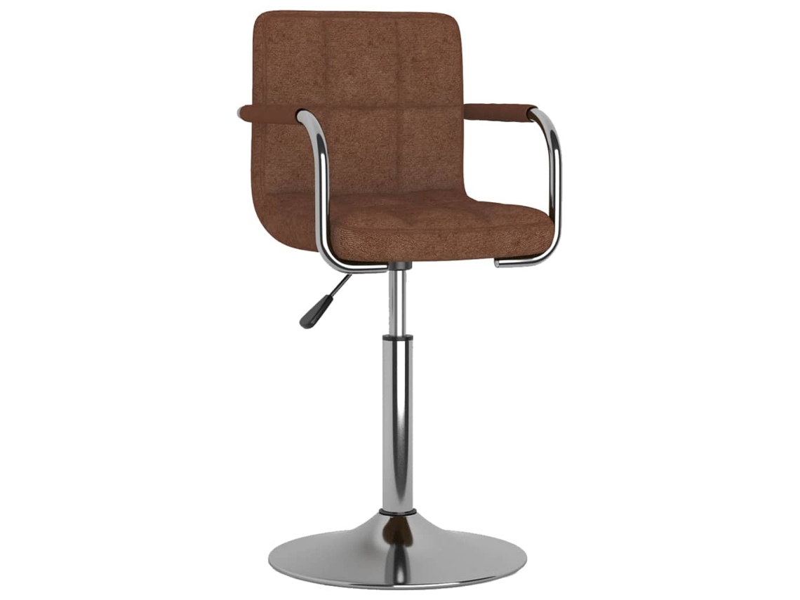 Bar Stool, Bar Stools Vidaxl Marrom Tecido (n/a)