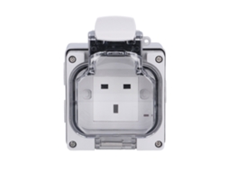Tomada Externa À Prova D'água, Jardim, Ip66, 250v 13a BRILVIBERA
