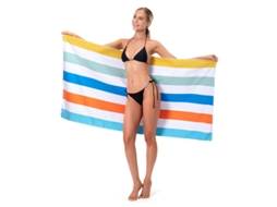 Toalhas de Praia Listradas Premium, 80 X 160 Cm, Altamente Absorventes BRILVIBERA