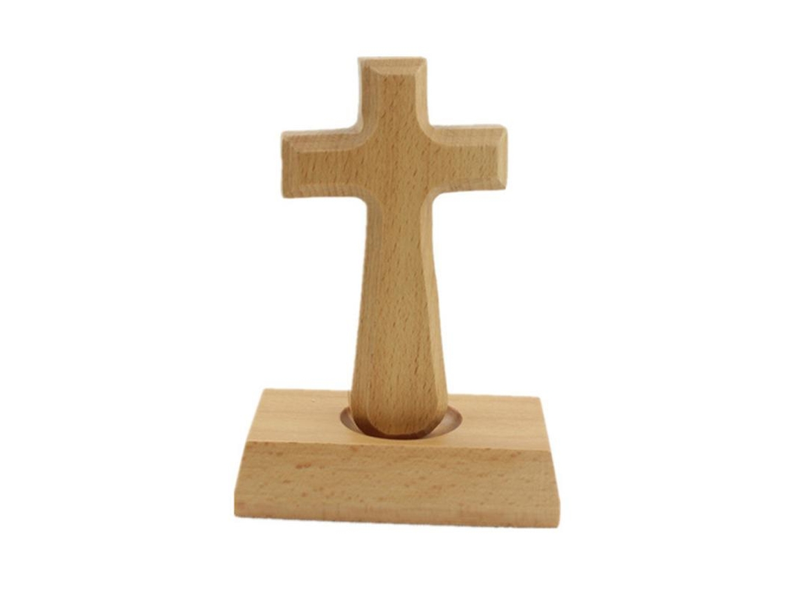 Cruz de Madeira para Decoração ALLINLESS