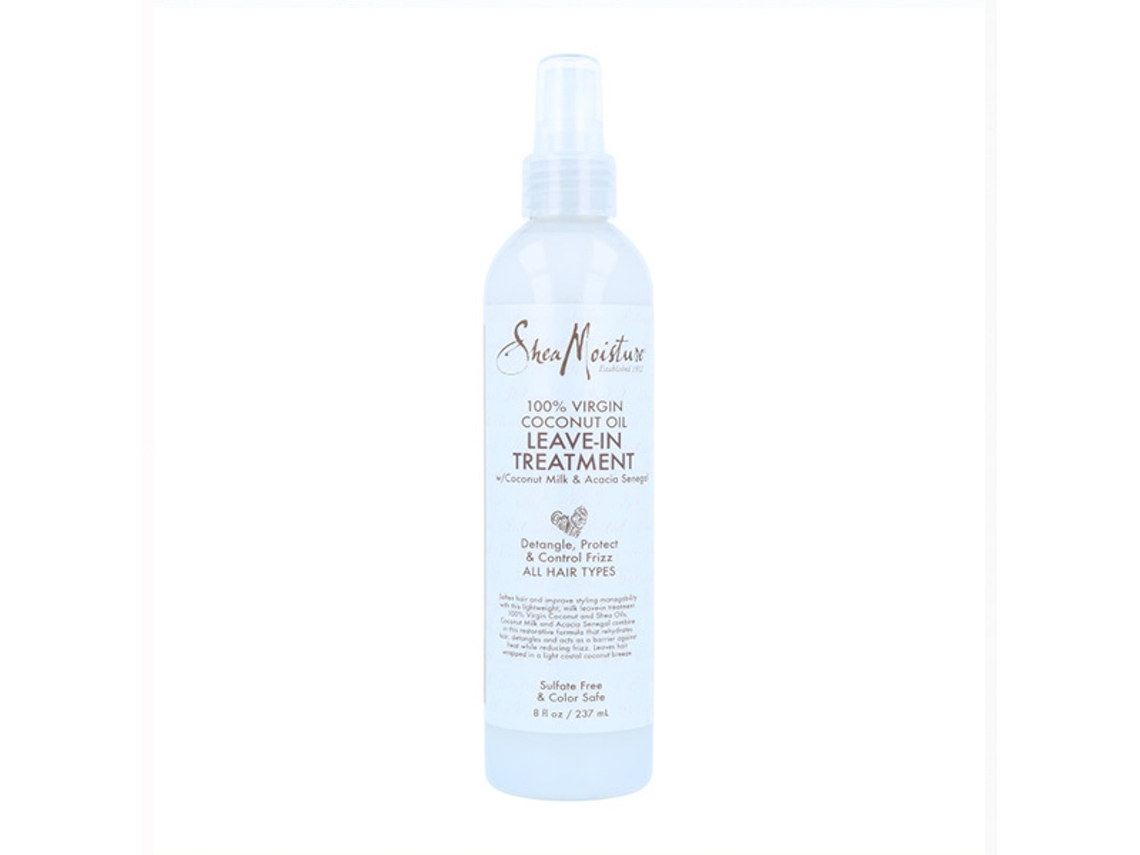 SHEA MOISTURE Óleo de Coco Virgem Tratamento sem Enxágue 237 Ml