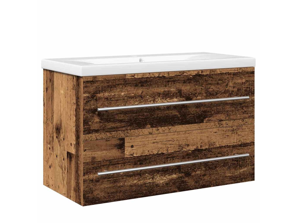 Conjunto de 2 Armários para Pia de Banheiro MAISON EXCLUSIVE (80x38,5x48 cm)
