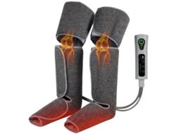 Massageador De Pernas, Panturrilhas, Joelhos E Pés Com Compressão E Aquecimento