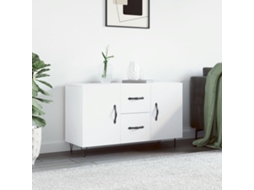 Vidaxl Aparador 100x36x60 Cm Derivados De Madeira Branco