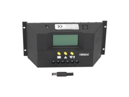 Controlador Solar Inteligente Pwm 12v/24v 10a, Lcd, Proteção Contra Descarga Reversa | S/MARCA