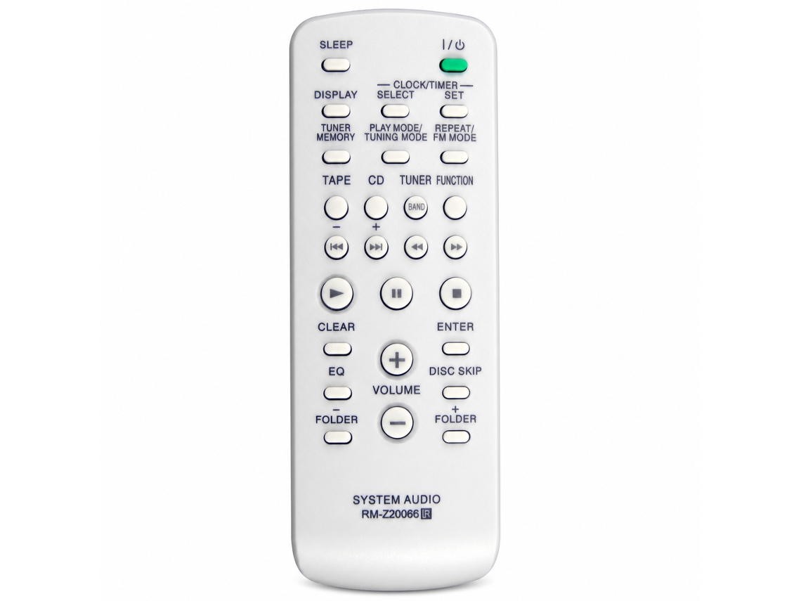 Comando À Distância Compatível Com Sistema De Áudio Sony Rm-z20066_zhd