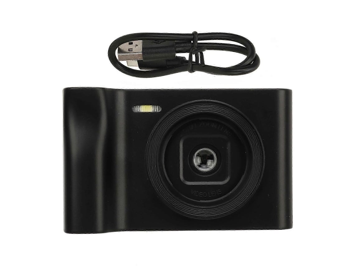 Câmara De Vídeo Digital 1080p Com Zoom 8x E Ecrã De 2,8 Polegadas