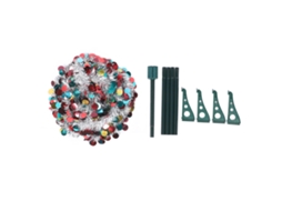 Árvore de Natal Artificial Dobrável 1,5m/4,9ft com Sequin Pop Up para Decoração Feriada Prática | S/MARCA
