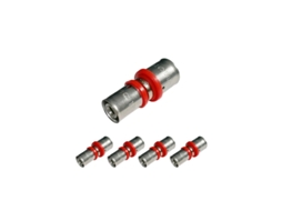 5 x Manga Redutora 20-16mm para Tubo Multicamadas de 20mm, Uso com Máquina de Crimpagem, Cinza Suinga